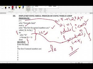 EXP NO:2 SHELL PROGRAMMING - while loop