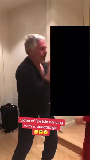 #epstein dancing with a redacted girl. #JeffreyEpstein #epsteinfiles | dancing