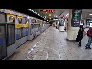 Taiwan, Taipei, 2X MRT ride from XIAONANMEN STATION to ZHONGXIAO XINSHENG + walking around