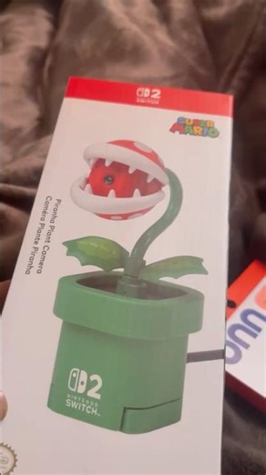 Nintendo switch 2 piranha plant camera 🪴 #subscribe #youtube #fyp #gaming #nintendo #shorts #short
