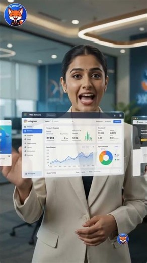 Portfolio website, social media management & SEO for ₹999/month