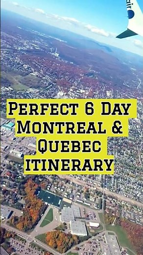 6 Day Montreal and Quebec itinerary 🇨🇦😍