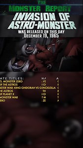 Invasion of Astro-Monster was released #onthisday December 19, 1965 #ゴジラ #godzilla | The Monster Report