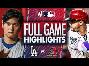 Los Angeles Dodgers vs Arizona Diamondbacks - FULL GAME HIGHLIGHTS | September 24, 2025 MLB Season