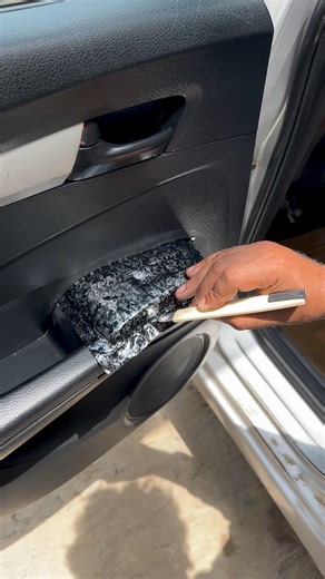 City Door Control Pannel Wraped with Black Forged Carbon #anjumart #shorts #city #hondacity