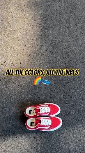 Old Skool Premium = color overload 🌈👟🔥