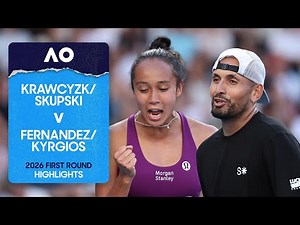 Skupski/Krawczyk v Kyrgios/Fernandez Highlights | Australian Open 2026 First Round