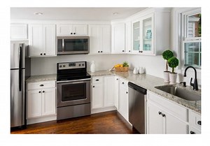 [Hot Item] Ace Classic Shaker Style Kitchen Cabinets Solid Wood American Standard Kitchen