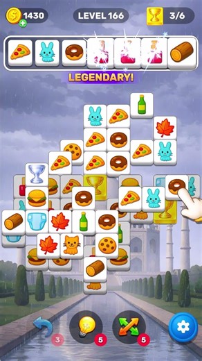 Tile Match Puzzle Game - Level 166