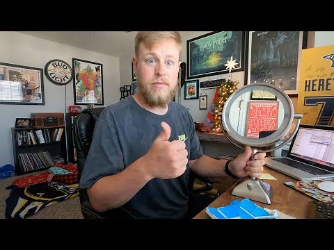 Replacing The Conair Lighted Vanity Makeup Mirror Bulbs & Vagabonding (6.2.2020)