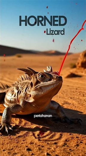 HEWAN Kadal yang Bisa Menyemprotkan Darah!