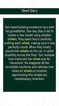 wheel # Expand Your English Vocabulary