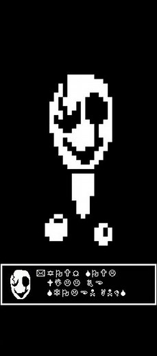 WD Gaster speaking. #gaster #undertale #foryou
