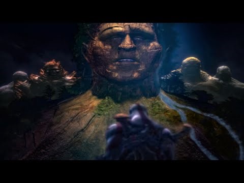 Kratos Meets Titan Gaia For The First Time - God of War 2