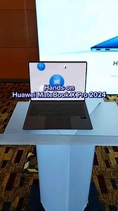 Huawei resmi meluncurkan laptop terbarunya, Huawei MateBook X Pro...