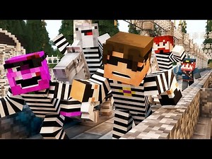 Minecraft Mini-Game: COPS N ROBBERS! (THE BUTT KNIGHTS?..) /w Facecam