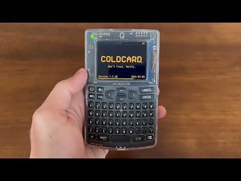 How to Enable Calculator Mode on the COLDCARD Q
