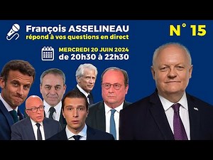 Direct n°15 - François Asselineau répond à vos questions