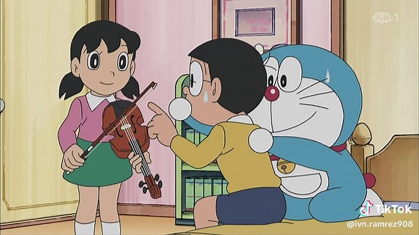 Doraemon - El bastón de las buenas compañías #dibujos #parati #caricatura #Otaku #FYP #anime #Doraemon #shizuka #nobita #castellano #shizukaminamoto #animetok