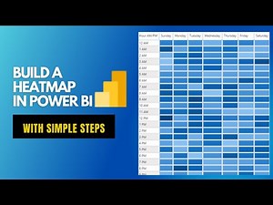 How to create a Heatmap in Power BI