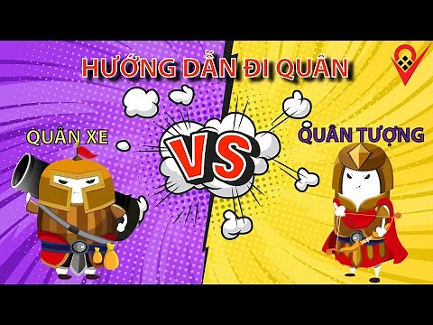 Hướng dẫn cách đi quân xe, quân tượng trong cờ Vua - Học cờ Vua cùng "Cờ Vua Truyền Cảm Hứng"