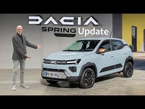 The new Dacia Spring – More power & a new battery! Introduction, new product, update
