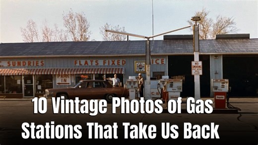 10 vintage photos of gas stations from the 1920s to the 1980s