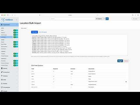 NetBox Zero To Hero - Video 2 - Setting up the Organization