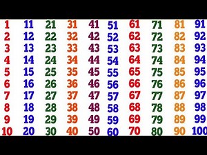 Counting 1 to 100 | Learn Numbers Fast