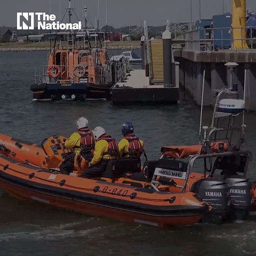 3.3K views · 45 reactions | UK's Royal National Lifeboat Institute defends saving migrants crossing English Channel | The National | Facebook
