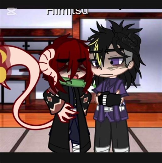 had to export twice WITH THE WATERMARK💔 #kny #oc #genya