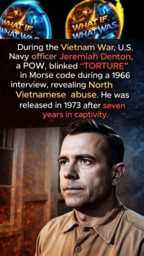 POW Blinked “TORTURE” in Morse Code – Jeremiah Denton’s Courage