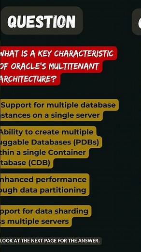 Oracle Multitenant Architecture: What’s the Key Feature?