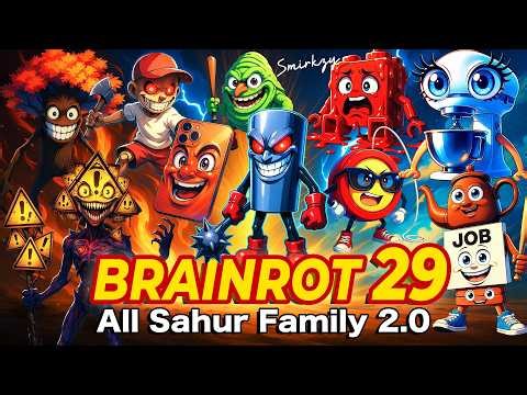 Smirkzy - Brainrot Anime Opening Song Pt. 29 (Official Music Video) feat. SAHUR FAMILY 2.0
