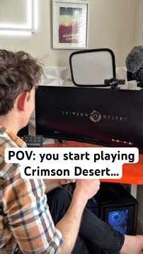 People playing Crimson Desert for the FIRST time... | Be honest...how many hours have you got 👀😂