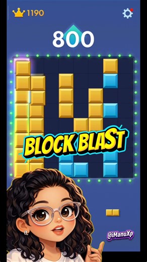 I'm still a beginner at #blockblast