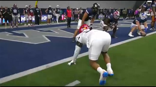 The #Eagles landed an explosive perimeter speed rusher in Keyshawn James-Newby.He averaged over a TFL per game in his D1 college career (36 TFLs in 31 starts) along with 24 sacks and 4 forced fumbles.Started his career at Montana Tech, and is a still ascending edge rusher.Had a great week at the @ShrineBowl and showcased his range, potential LB versatility, and immediate speed rush upside for the #Eagles #ShrineBowlWhosNext