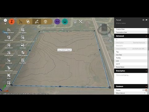 How to create terrain contours in InfraWorks 360
