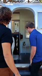 Retro 60’s Caravan Turned Into Tiny House #tinyhouse #interior #architecture #reels | Living Big In A Tiny House