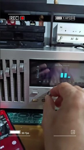 SANSUI Stereo Graphic Equalizer SE-8 Spectrum Analyzer