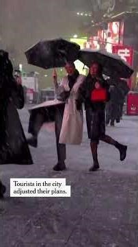 Is New York living “The day after tomorrow” ?