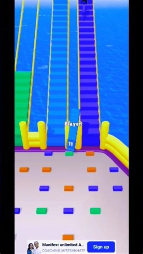 "🎉 Epic Highlights: Bridge Race Ki Shots Video That Will Blow Your Mind! 🌉💭"#viral #gaming #youtube