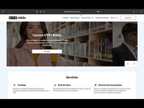 Acceso a Bases de datos a través de Biblioteca UTP