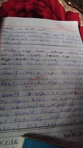 What is first aid?Write any four safety measures to be safe fr... | Filo