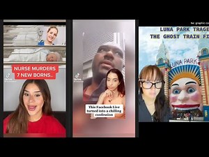 Scary True crime Tiktok compilation