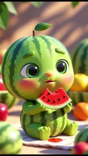 Cute Watermelon Animation #funnyanimation