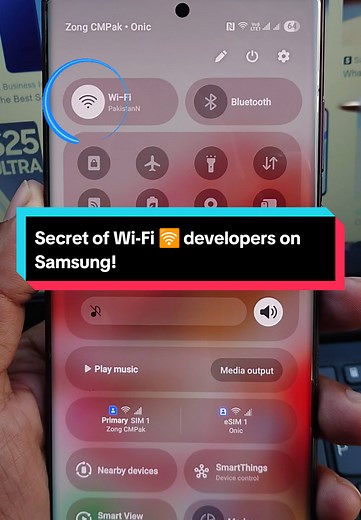 Secret of Wi-Fi 🛜 developers on Samsung. #wifi #settings #samsung #tipsandtricks #learnontiktok