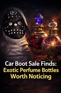 Car boot sale finds: Exotic perfume bottles worth noticing