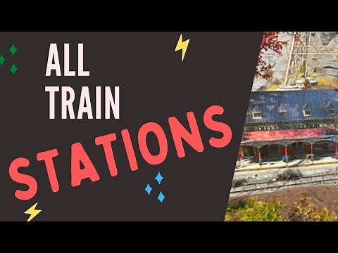 Fallout 76 | All Train Station Locations & Vendor Types
