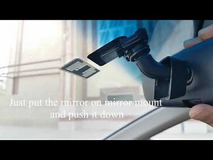 How to install and remove a rear-view mirror for Acura & Honda Accord 2013 2014 2015